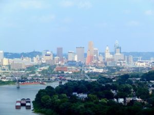 Cincinnati OH DISCOUNT REALTOR city skyline