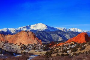 Colorado Springs CO DISCOUNT REALTOR landscape Garden Of The Gods Pikes Peak