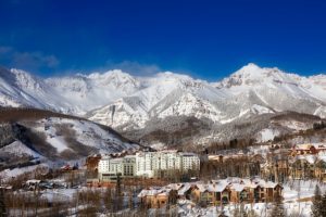 Telluride CO DISCOUNT REALTOR mountains buildings